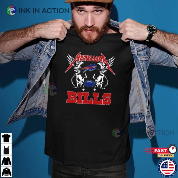 Metallica Buffalo Bills T-Shirt