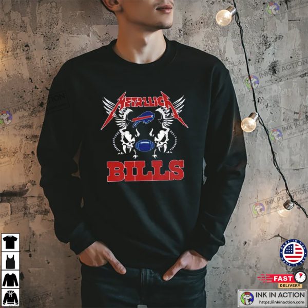 Metallica Buffalo Bills T-Shirt