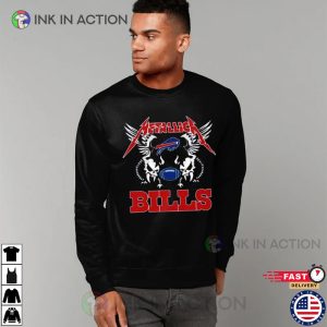 Metallica Buffalo Bills T Shirt 3