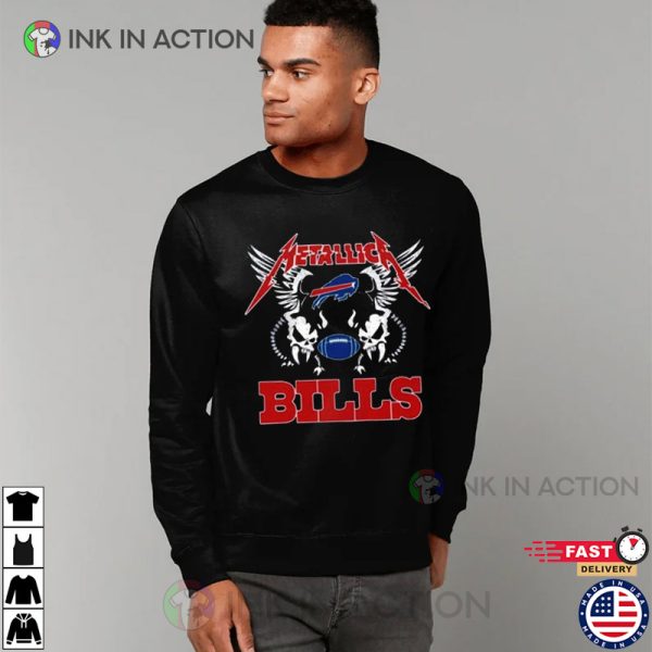 Metallica Buffalo Bills T-Shirt