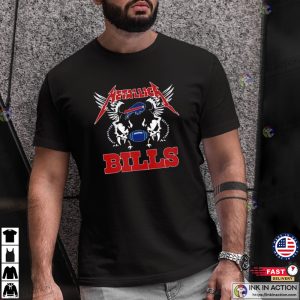 Metallica Buffalo Bills T Shirt 4