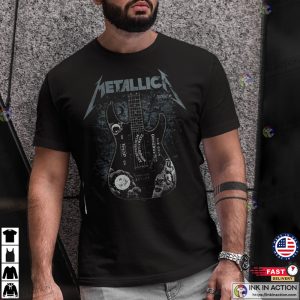 Metallica T-Shirt, Hammett Ouija Guitar