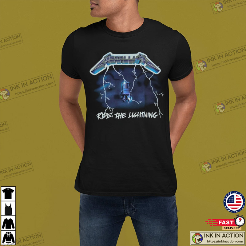 Metallica - Ride The Lightning Tracks - T-Shirt