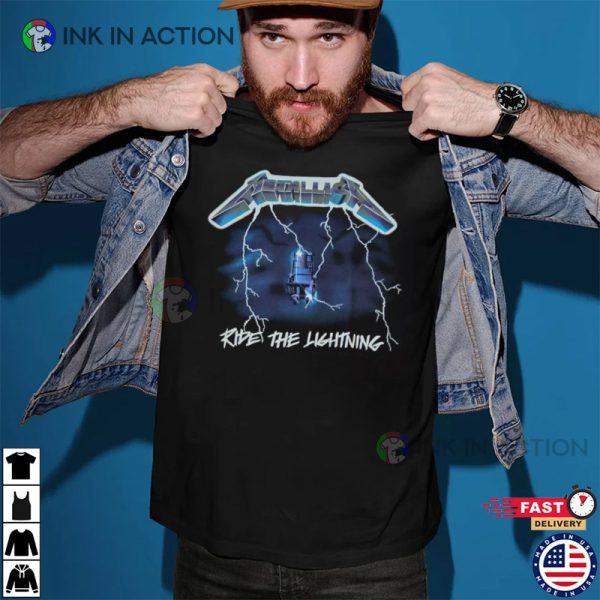 Metallica T-Shirt, Ride the Lightning