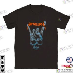 Metallica T shirt Metallica Rock Metal Tshirt Metallica Skull Shirt 1