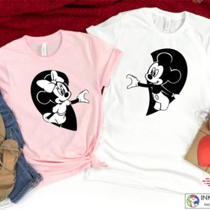 Mickey Minnie Couple Tee Disney Matching Shirts 2