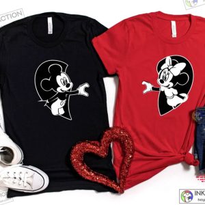 Mickey Minnie Couple Tee Disney Matching Shirts 3