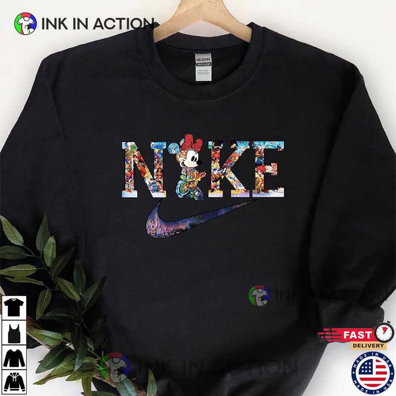 Minnie Disney Couples Valentines Gifts, Matching Hoodies For Couples Nike -  Ink In Action