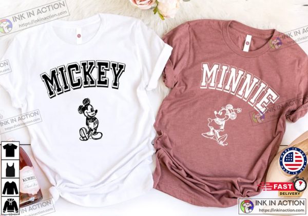 Minnie Mickey Matching Shirt, Couple Disney Shirt