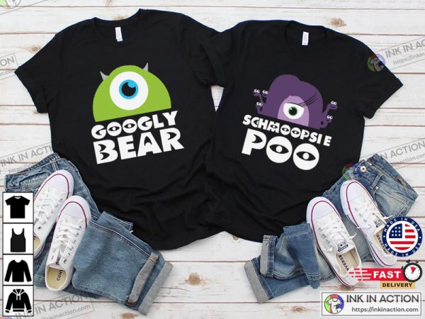 Monsters Inc Inspired Matching T-shirt