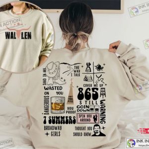 Morgan Wallen Shirt, Retro Wallen Western Sweatshirt 2 sides