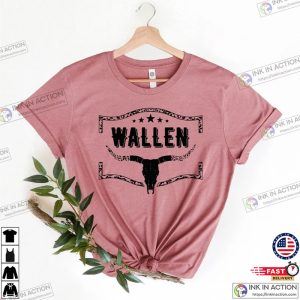 Morgan Wallen T-shirt, Wallen Bullhead Tee