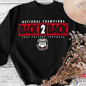 National Champions Back To Back Shirt 2