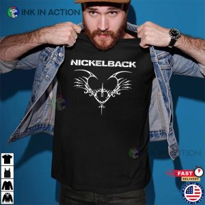 Nickelback Band Mask Tattoo T shirt 4