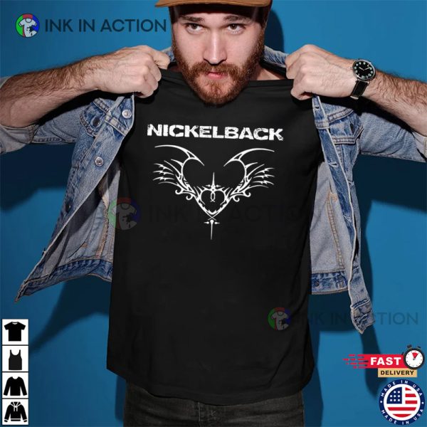 Nickelback Band Mask Tattoo T-shirt