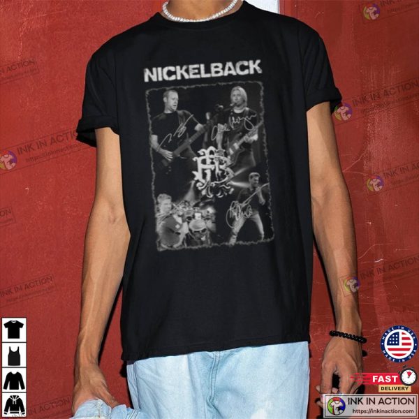 Nickelback Band Music Legend T-shirt