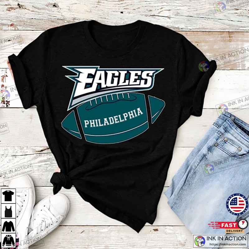 Philadelphia Eagle T-shirt, Vintage Eagle Shirt - Ink In Action