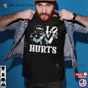 Philadelphia Eagles Jalen Hurts Love Hurts T Shirt 1