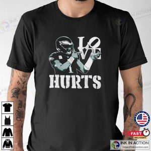 Philadelphia Eagles Jalen Hurts Love Hurts T Shirt 4