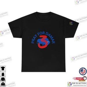 Pray For Damar Hamlin T shirt 2