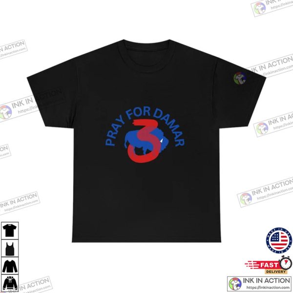 Pray For Damar Hamlin T-shirt