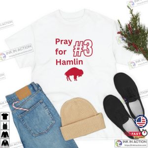 Pray for Hamlin Buffalo Bills T-shirt