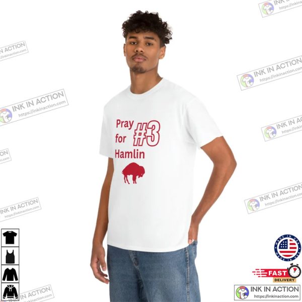 Pray for Hamlin Buffalo Bills T-shirt