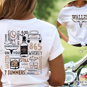 Retro Wallen Western Tshirt Cowboy Wallen Shirt 3