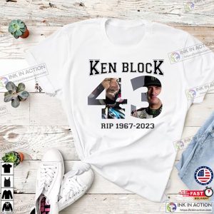 Rip Ken Block 1967-2023 Shirt, 43 Block Shirt Rip Ken Block 1967-2023 Shirt, 43 Block Shirt