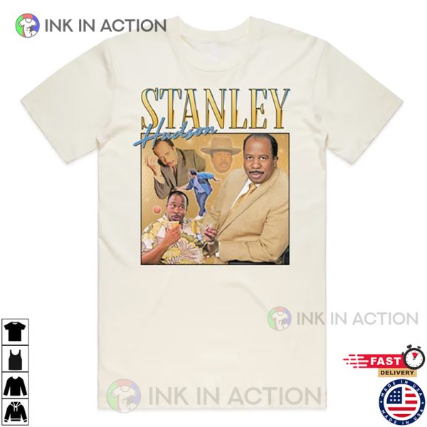 Stanley Hudson Homage T-shirt Tee Top US Office TV Show Retro 90’s Vintage Funny
