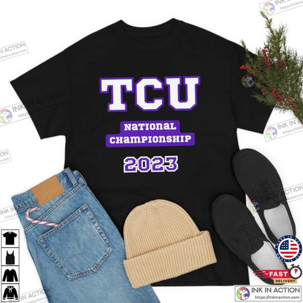 TCU National Championship 2023 T-shirt