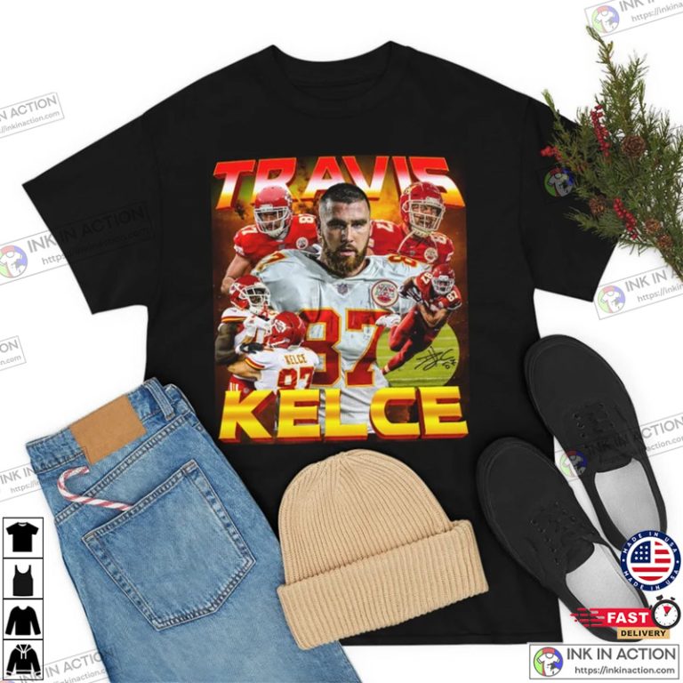 Travis Kelce, Kansas City Chiefs T-shirt - Print Your Thoughts. Tell 