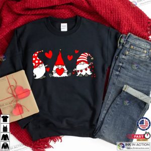 Valentine Gnomes Hearts ShirtValentines Day Shirt For Woman 1