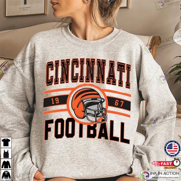 Vintage Style Cincinnati Football Shirt