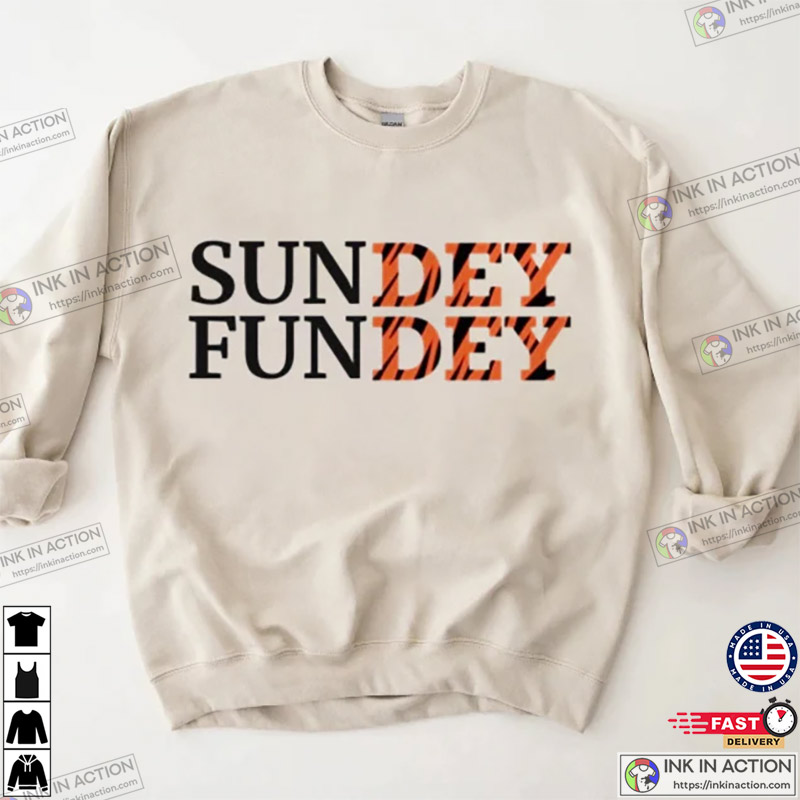 Cincinnati Bengals Sweatshirt Vintage Style Cincinnati Sundey Football -  Anynee