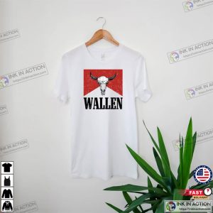 Wallen Bullhead Tee Cowboy Wallen T Shirt morgan wallen tshirt 1