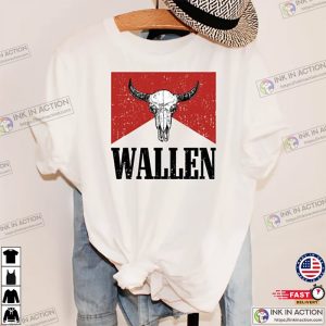 Wallen Bullhead Tee Cowboy Wallen T Shirt morgan wallen tshirt 3