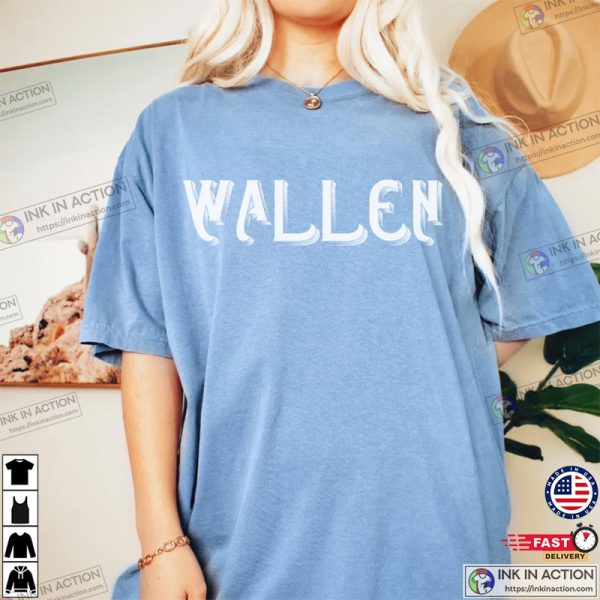 Wallen Western Shirt, Wallen Concert T-Shirt