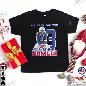 We Pray For You 3 Tshirt Damar Hamlin Heart 3 Tshirt 1