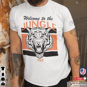 Welcome to the Jungle Shirt White Bengal 1968 Sports T-shirt