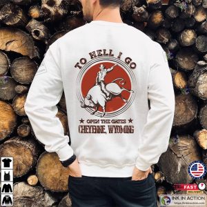 Zach Bryan Shirt To Hell I Go Rodeo Shirt 2