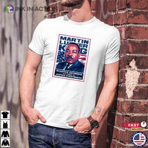 MLK Shirt, Martin Luther King Junior Portrait Shirt