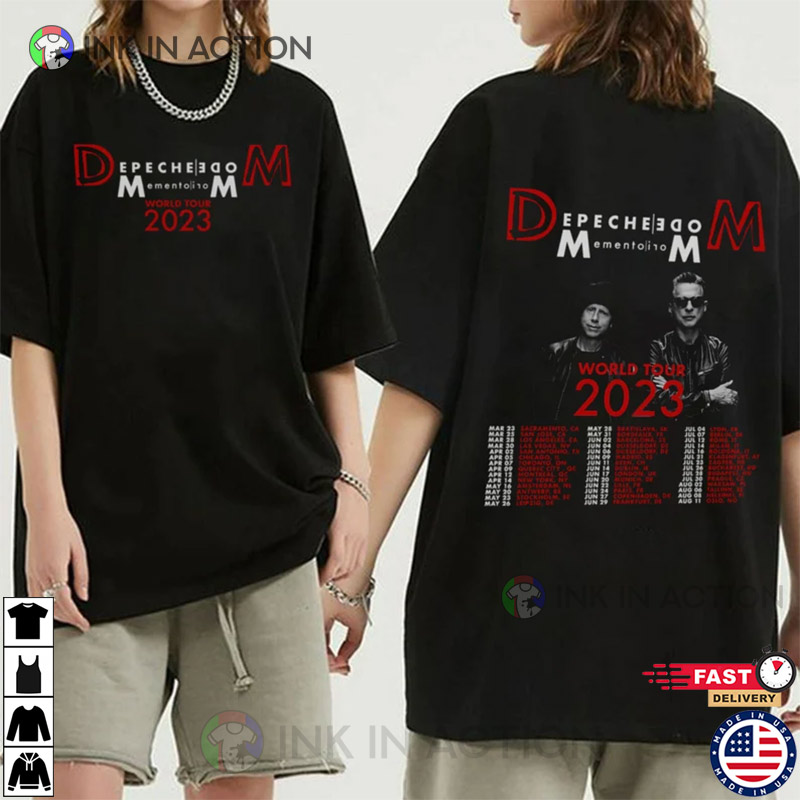 Depeche Mode Memento Mori Shirt 2023 (updated) - Limited Edition - White  Lion POD Store