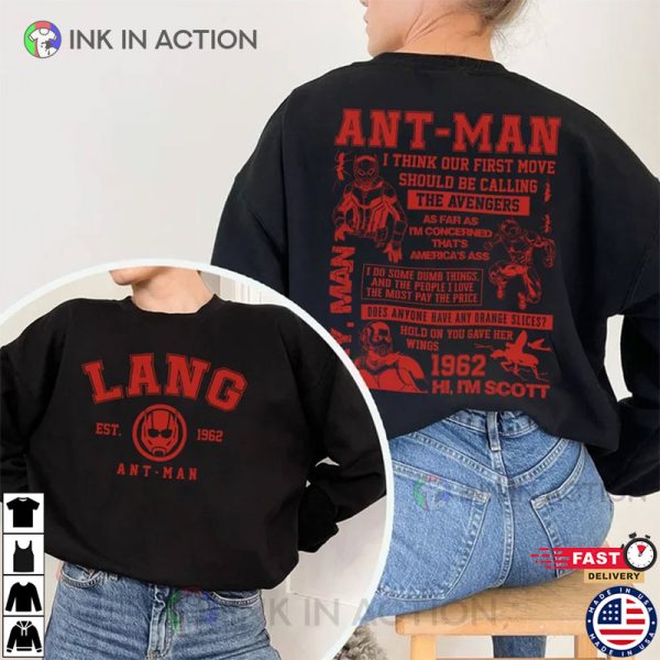 Antman Quantumania 2023 Shirt, MCU Fans, Scott Lang Shirt