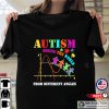 Autism Seeing The World From Different Angles Shirt