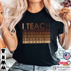 Black History Month I Teach Black History Teacher T-Shirt