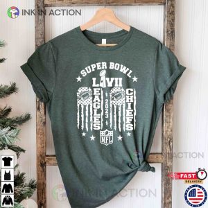 Chief vs Eagles SuperBowl 2023 T shirt 1