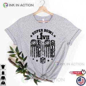 Chief vs Eagles SuperBowl 2023 T shirt 4