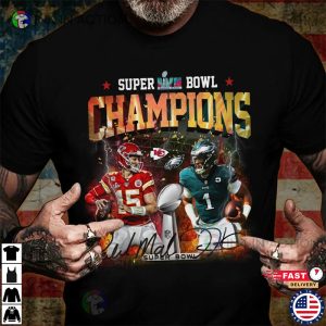 Chiefs vs Eagles Superbowl Shirt Superbowl Champions Shirt 1