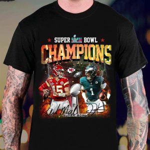 Chiefs vs Eagles Superbowl Shirt Superbowl Champions Shirt 3